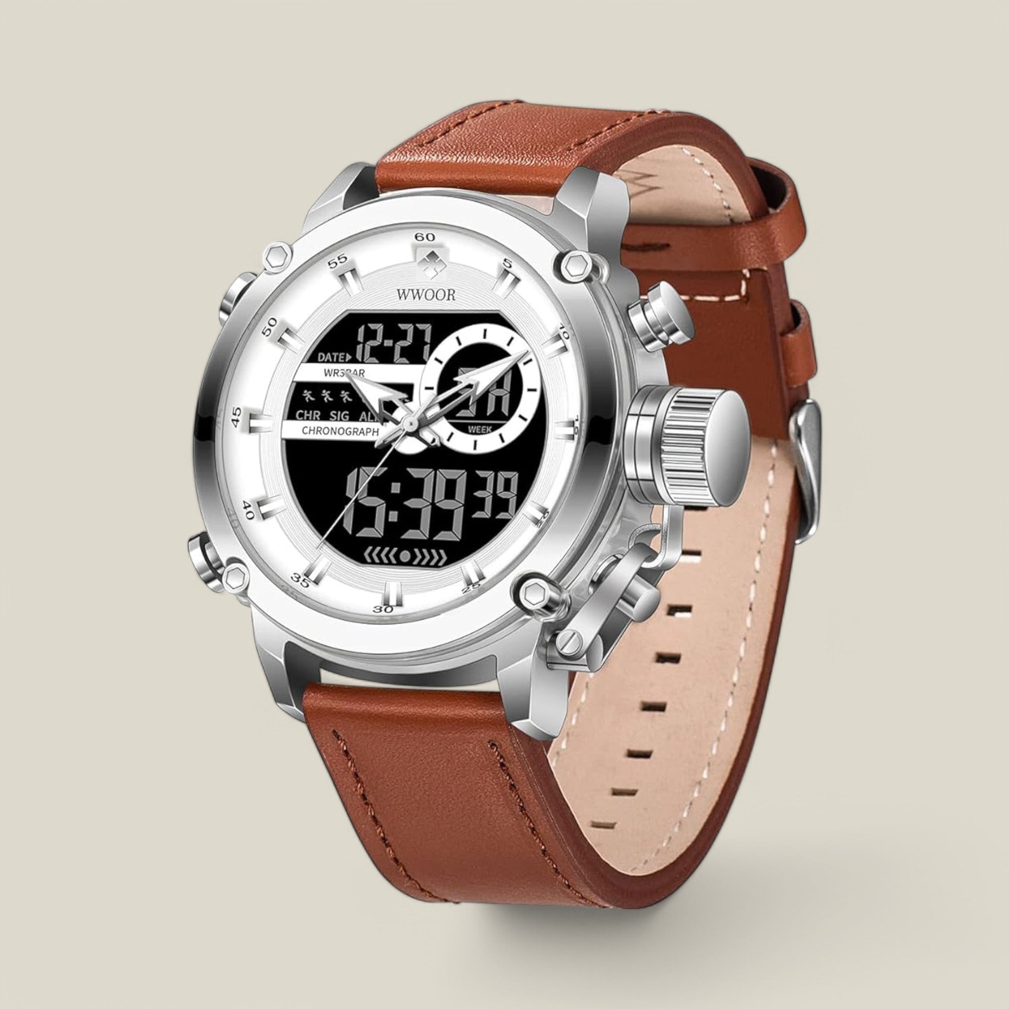 Lowen | Montre à quartz marron