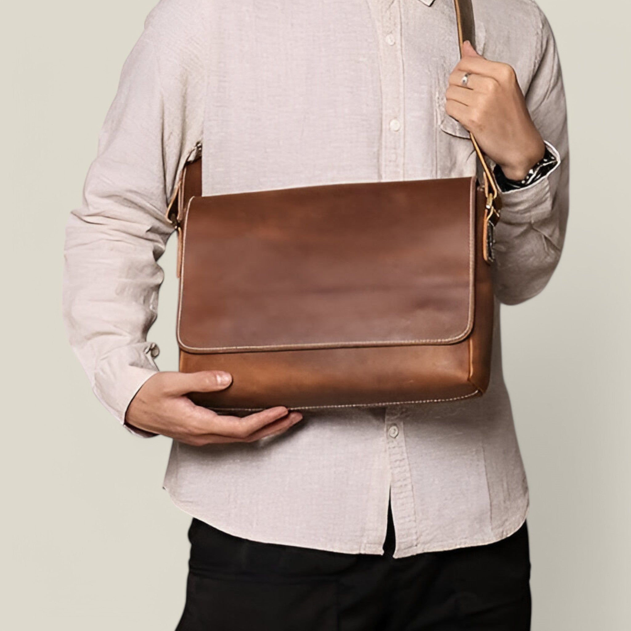 Dylan | Sac à bandoulière à rabat - Élégant et pratique