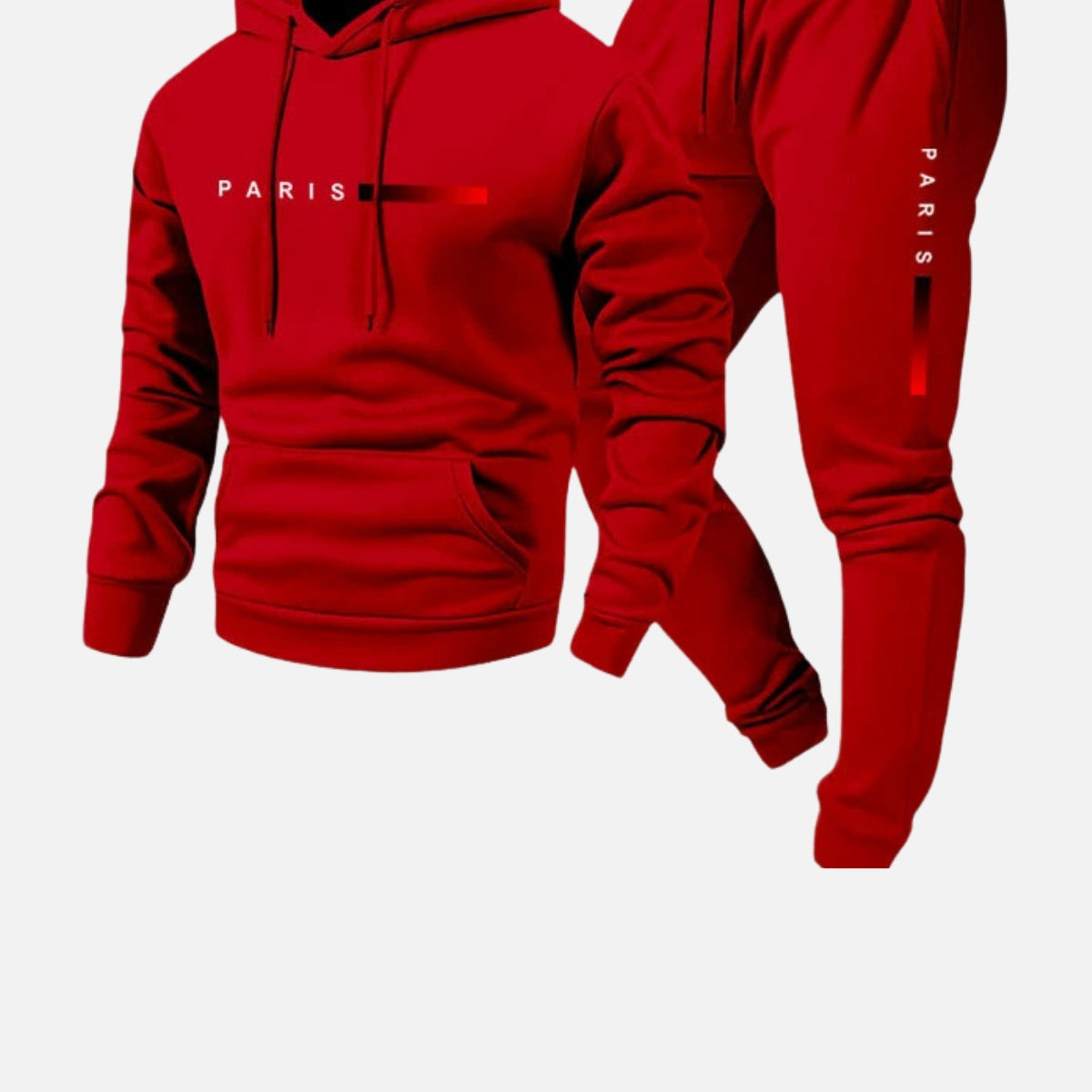Cozy Thermal Fleece Logo Hoodie Set – Warmth, Comfort, and Style