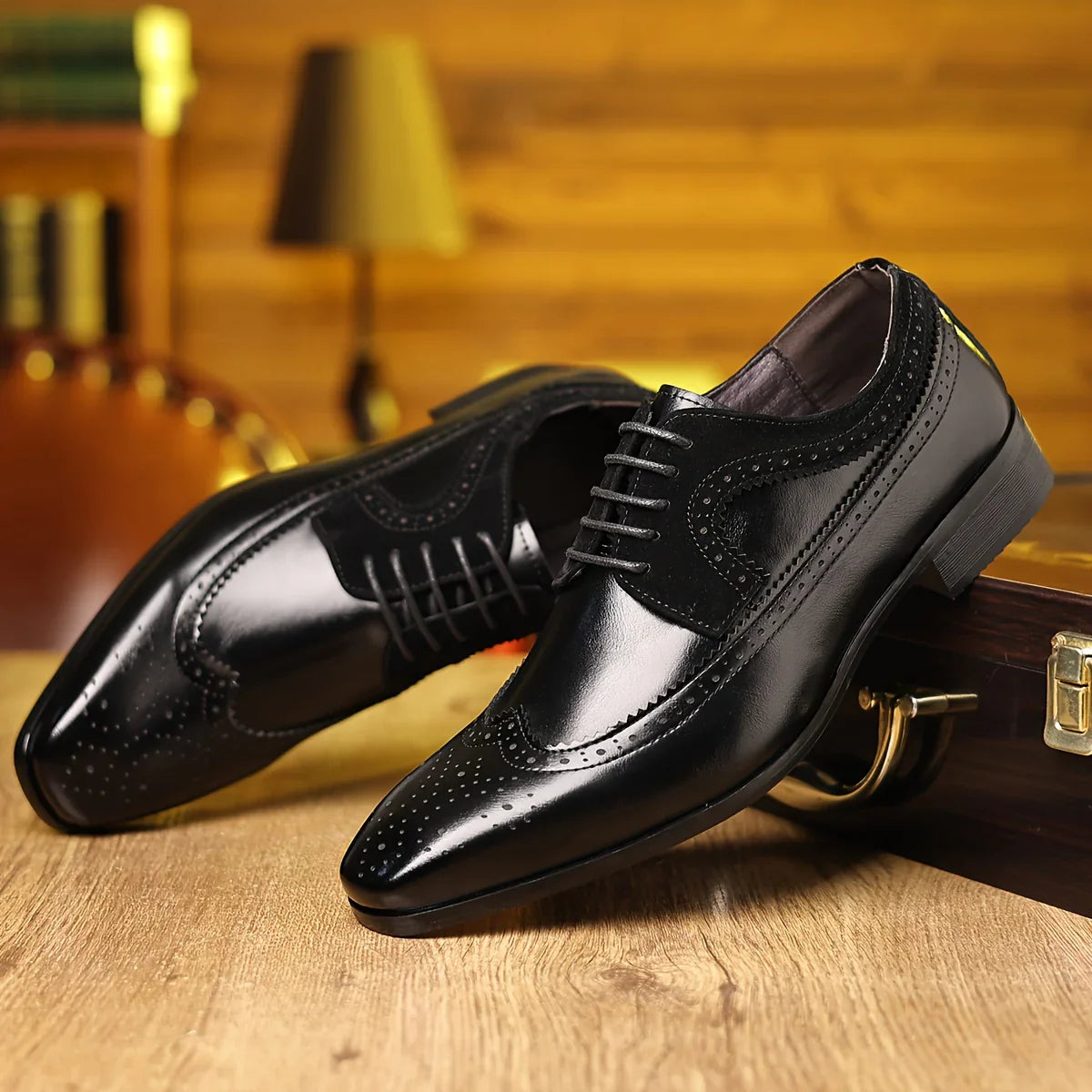 Men's Premium Leather Dress Shoes – Timeless Elegance for Any Formal