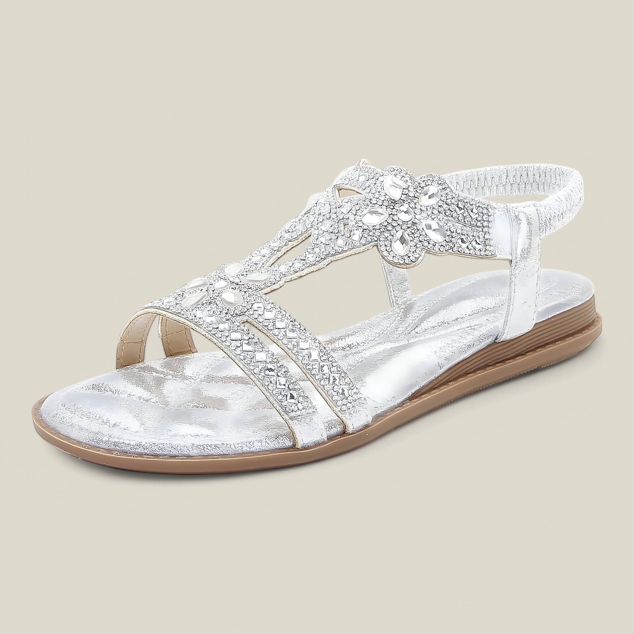 Edith | Sandales Bling - Étincelantes et élégantes pour l'été