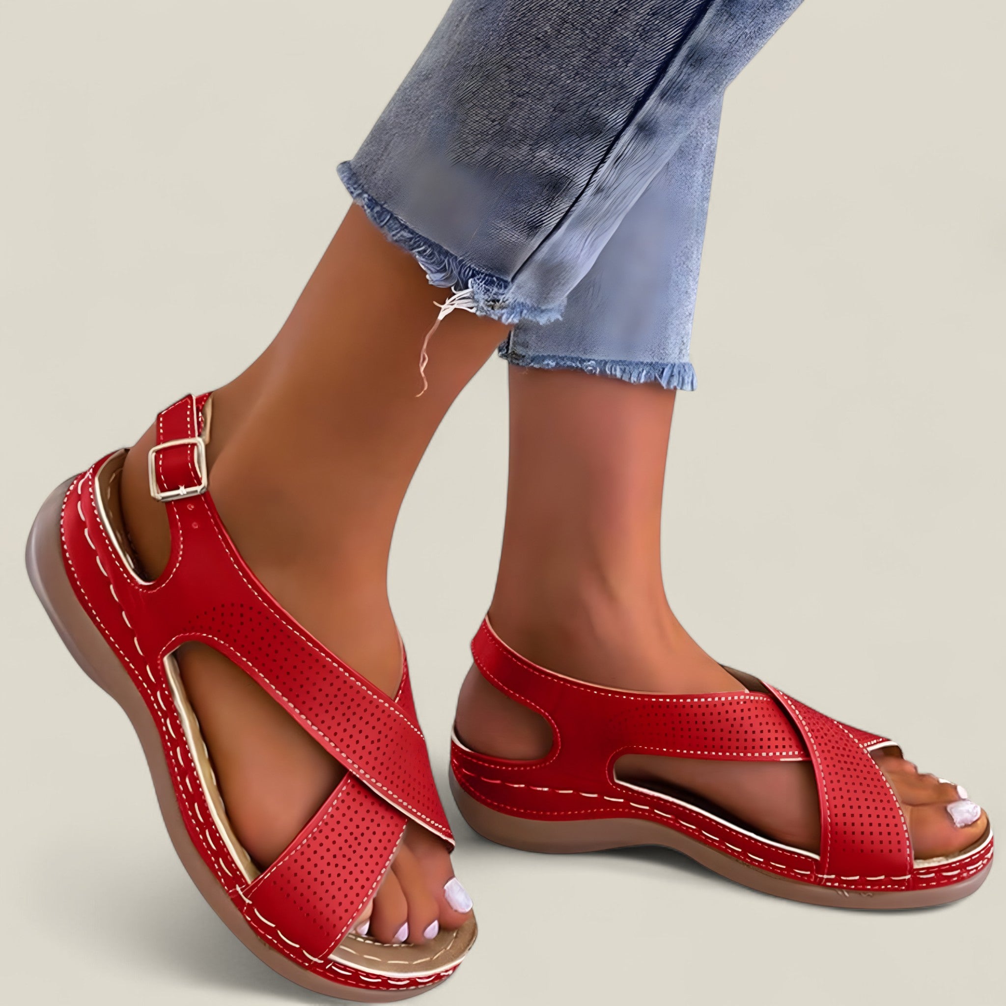 Annalyn | Sandales vintage – Élégantes et confortables