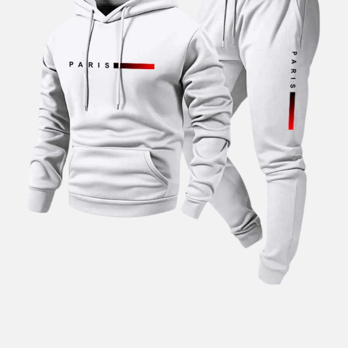 Cozy Thermal Fleece Logo Hoodie Set – Warmth, Comfort, and Style