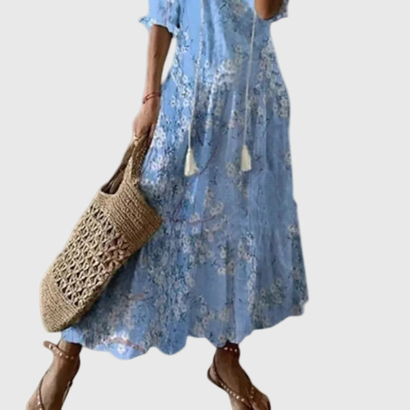 Amalia | Boho Vintage Summer Maxi Dress