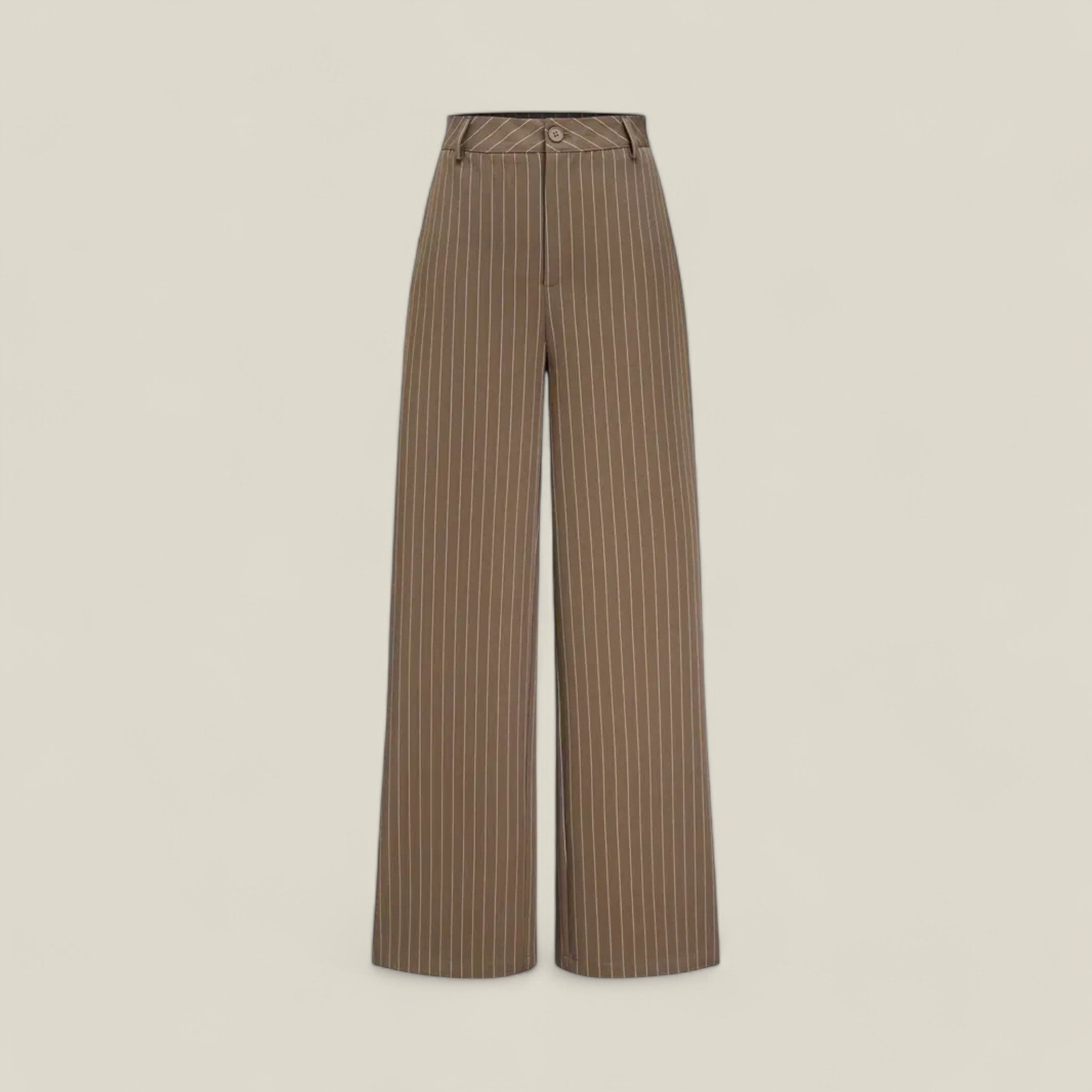 Sonna | Pantalons taille haute rayés élégants