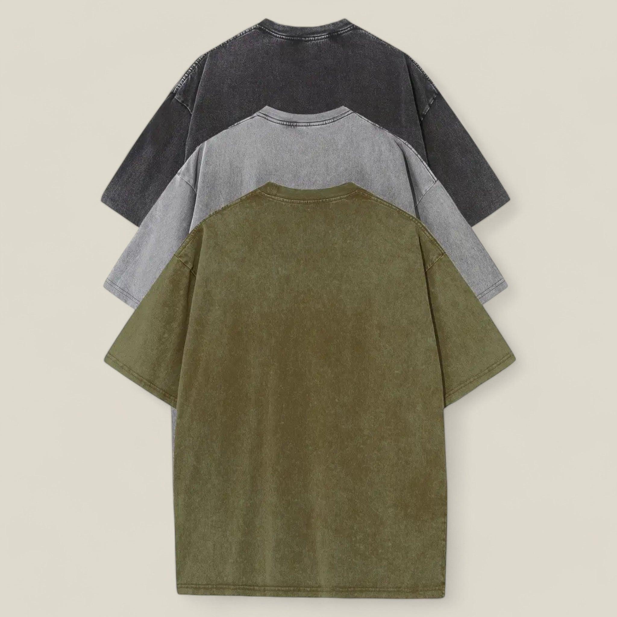 Alex | Ensemble de 3 T-shirts en coton – Confort d'été