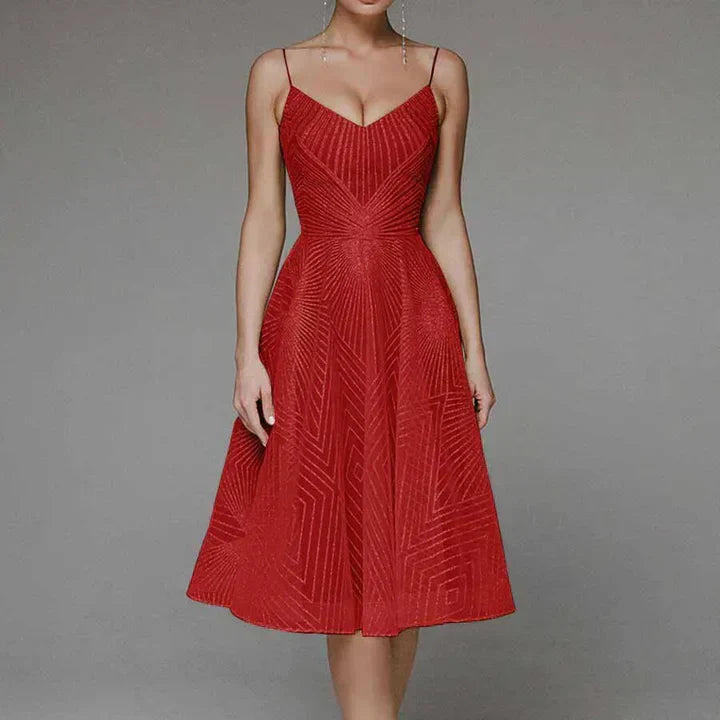 Women's Sophisticated Cocktail Dress with Timeless Elegance