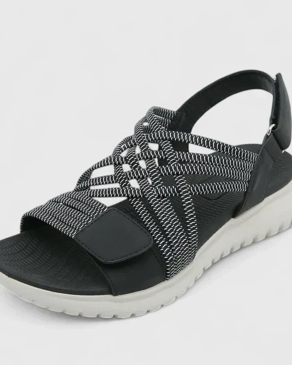 Allison Multi-Strap Comfort Sandals — All-Day Comfort & Secure Fit