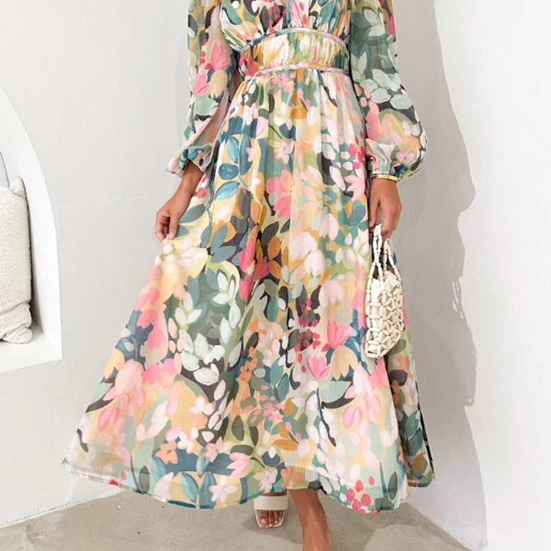 Elegant Floral Dress – Timeless Bloom for Every Occasion