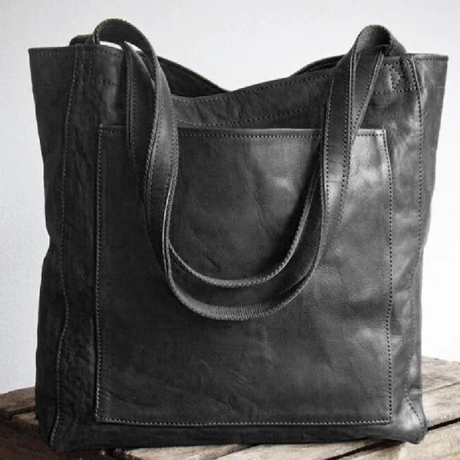 Maj | Elegant and Timeless Classic Leather Tote