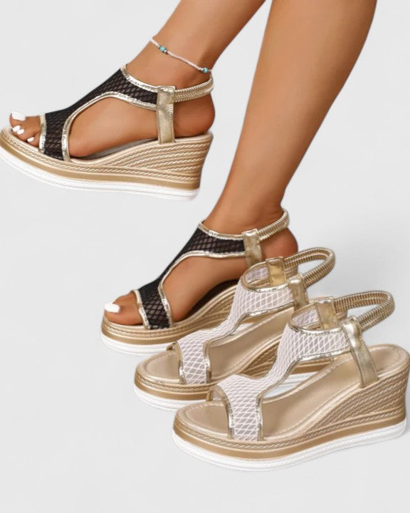 Ainsley Wedge Lift Sandals - Elevate Your Step in Style | Cow Clothing