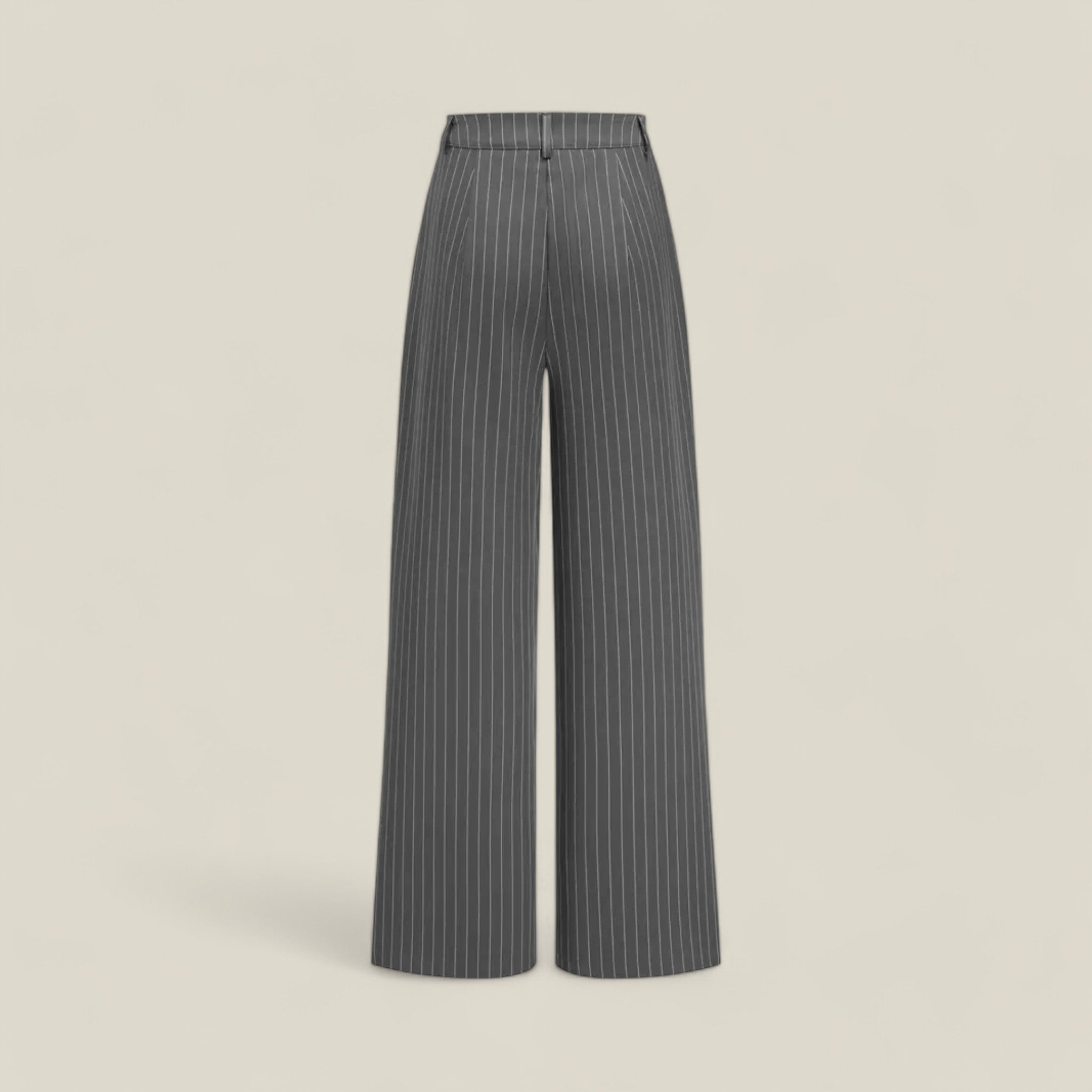 Sonna | Pantalons taille haute rayés élégants