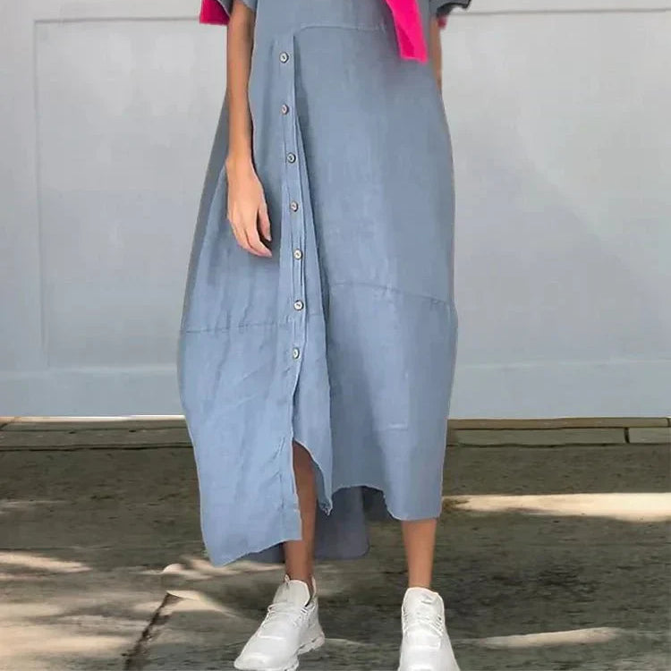 Women's Islay Luxe Blend Dress - Effortless Elegance in a Modern