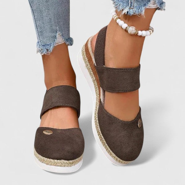 Nicole Espadrille-Strap Sandals