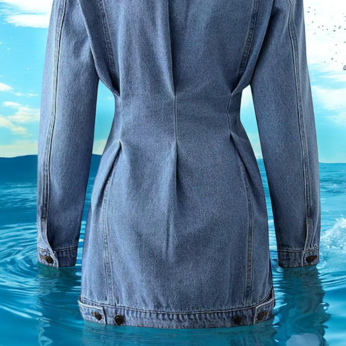 Ember Oversized Denim Jacket — Effortless Street-Style Essential