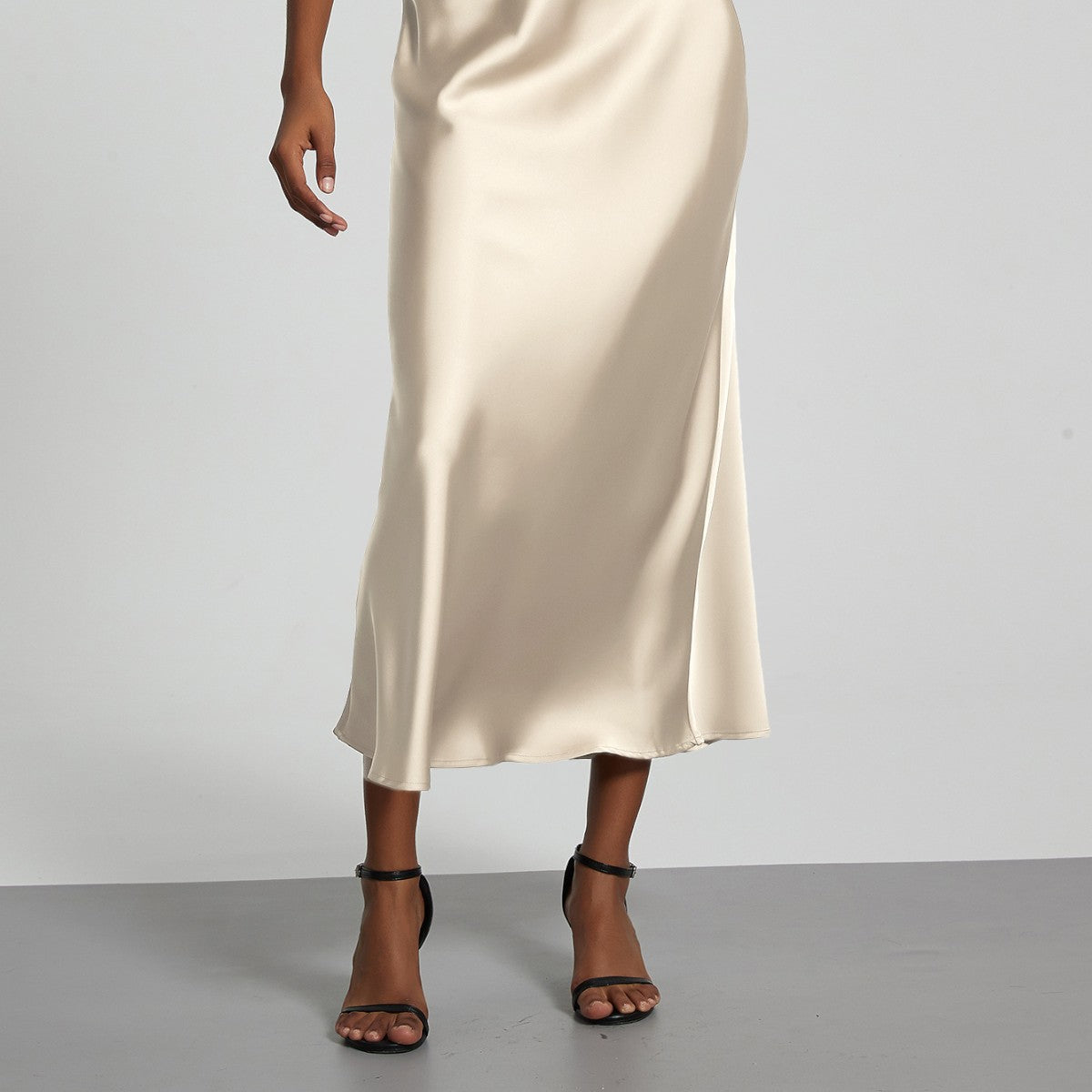 Asymmetrical Wrap Loungewear Skirt: Effortless Style & Cozy Comfort