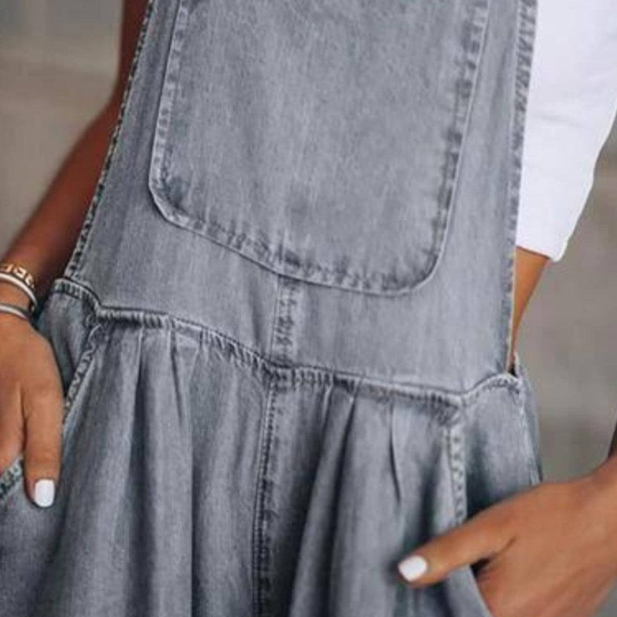 Women's Effortlessly Elegant Denim Jumpsuit