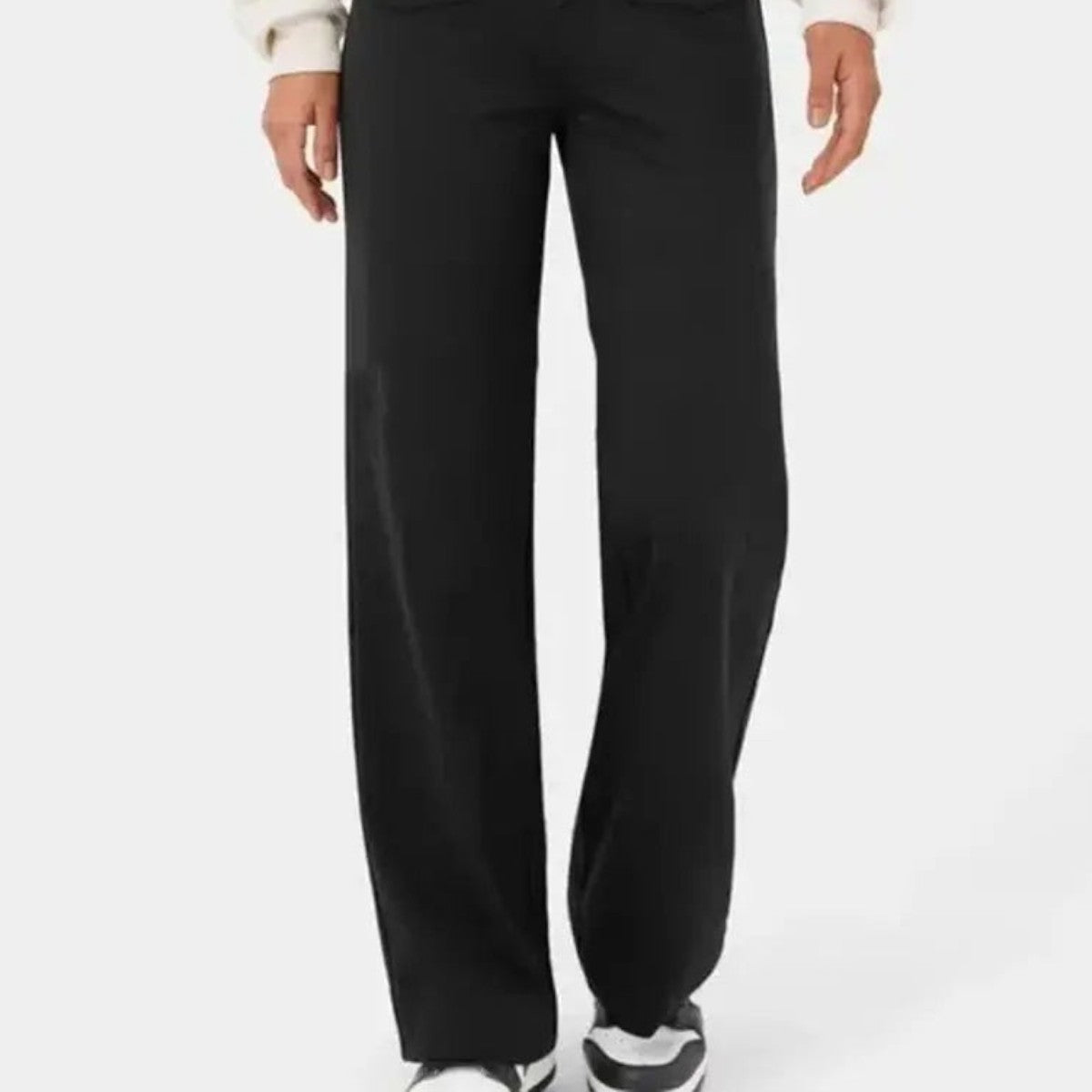 Women's Waist Stretch Wide-Leg Trousers – Flattering Fit & All-Day