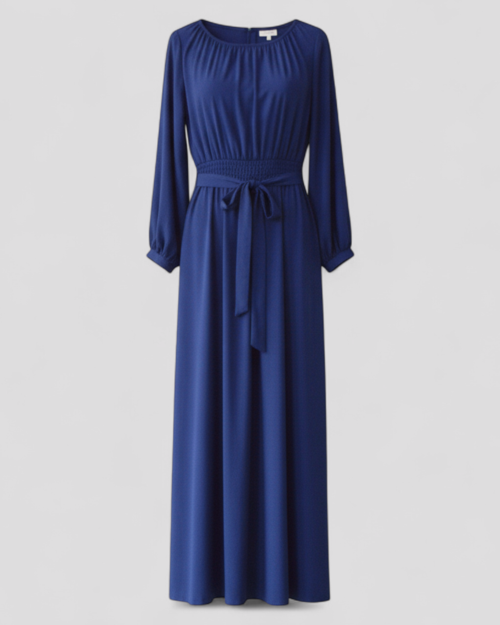 Chic Belted Maxi Dress