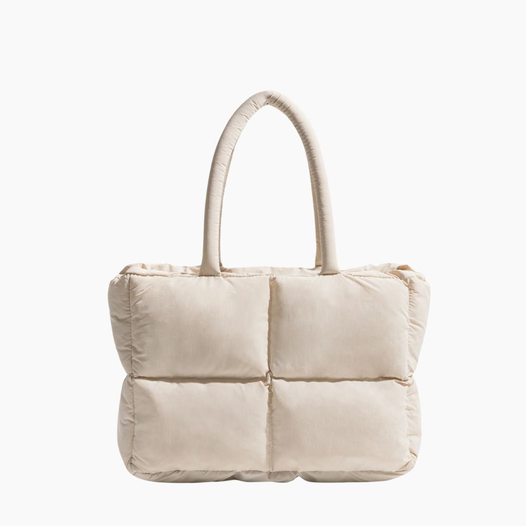 Padded Women's Shoulder Bag - Sleek, Modern Comfort for Everyday Style