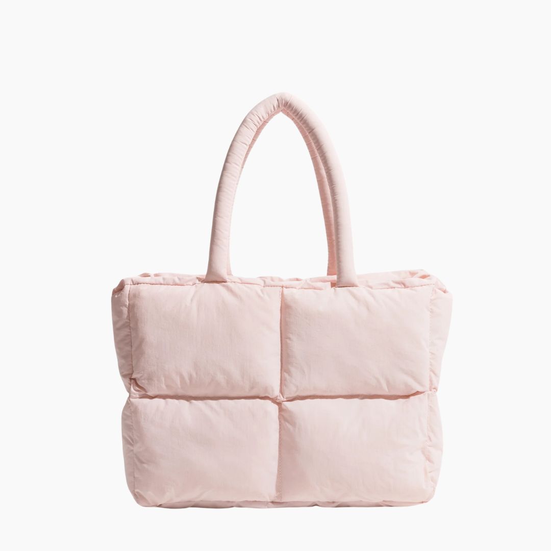 Padded Women's Shoulder Bag - Sleek, Modern Comfort for Everyday Style