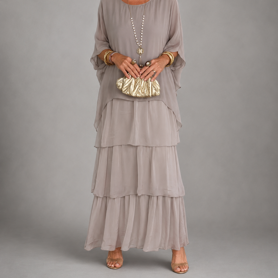 Lara™ | Elegant Flowing Maxi Dress