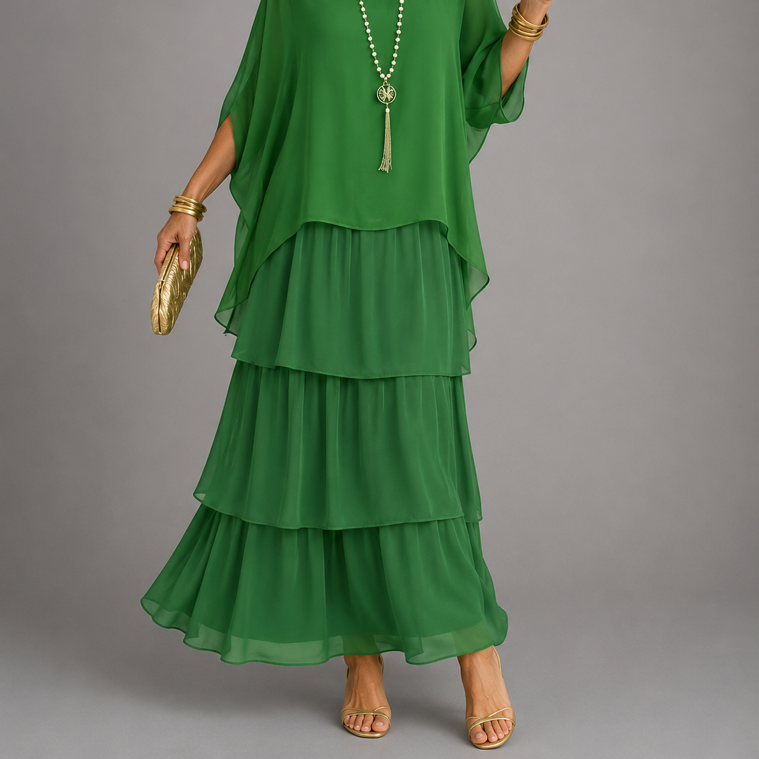 Lara™ | Elegant Flowing Maxi Dress