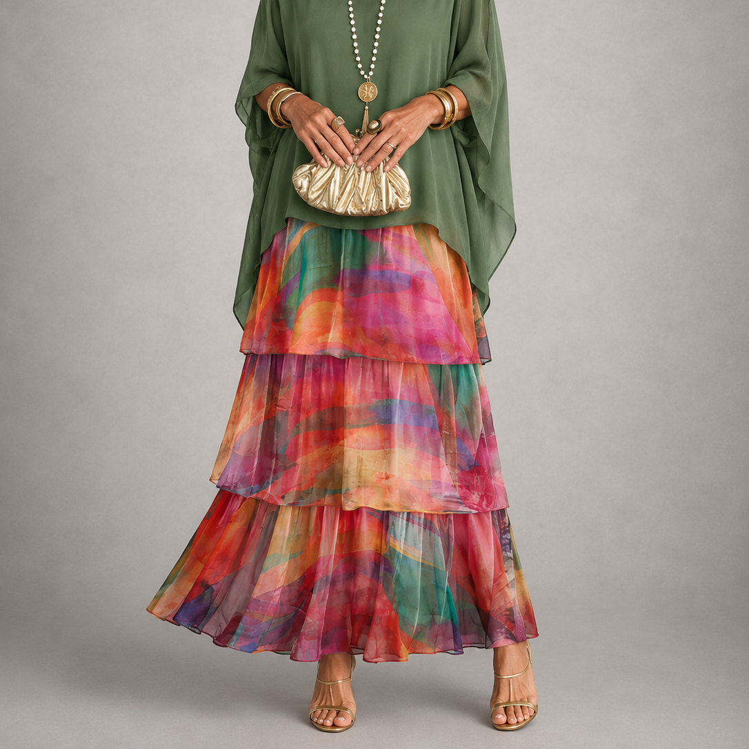 Lara™ | Elegant Flowing Maxi Dress