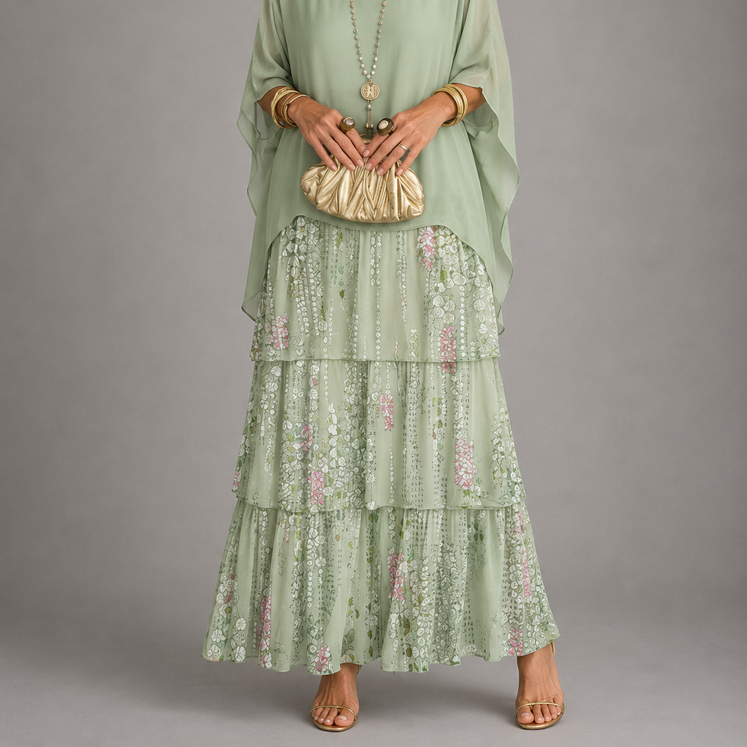 Lara™ | Elegant Flowing Maxi Dress