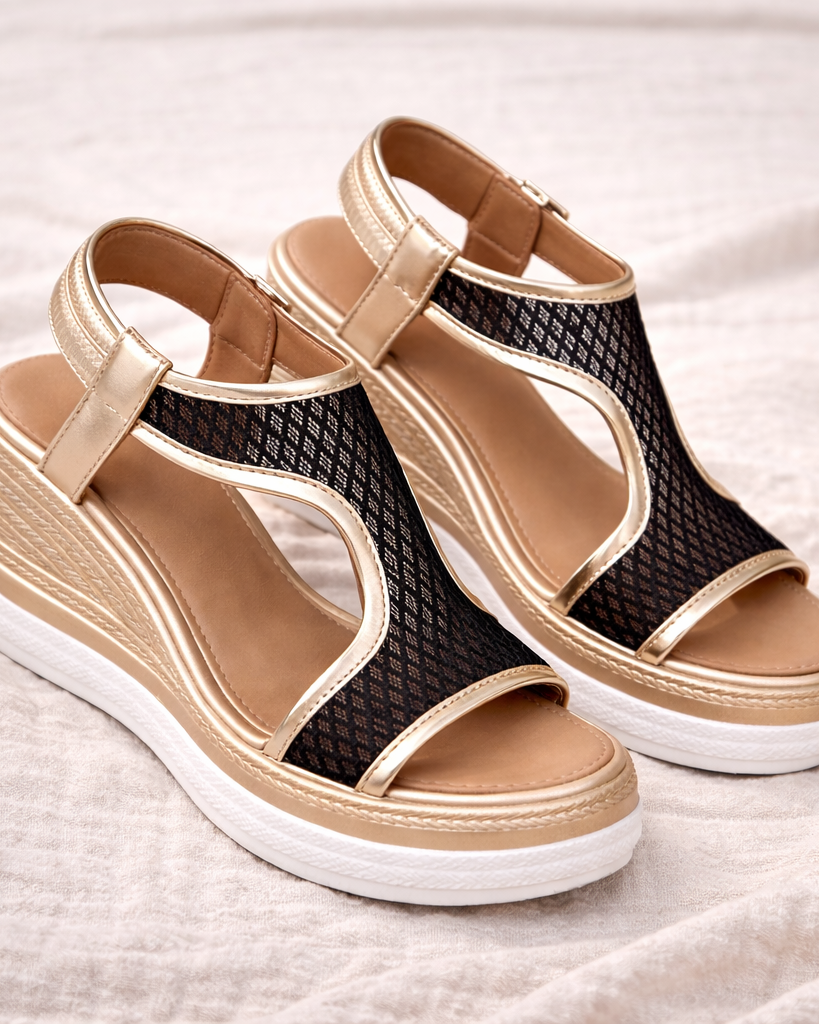 Ainsley Wedge Lift Sandals - Elevate Your Step in Style | Cow Clothing