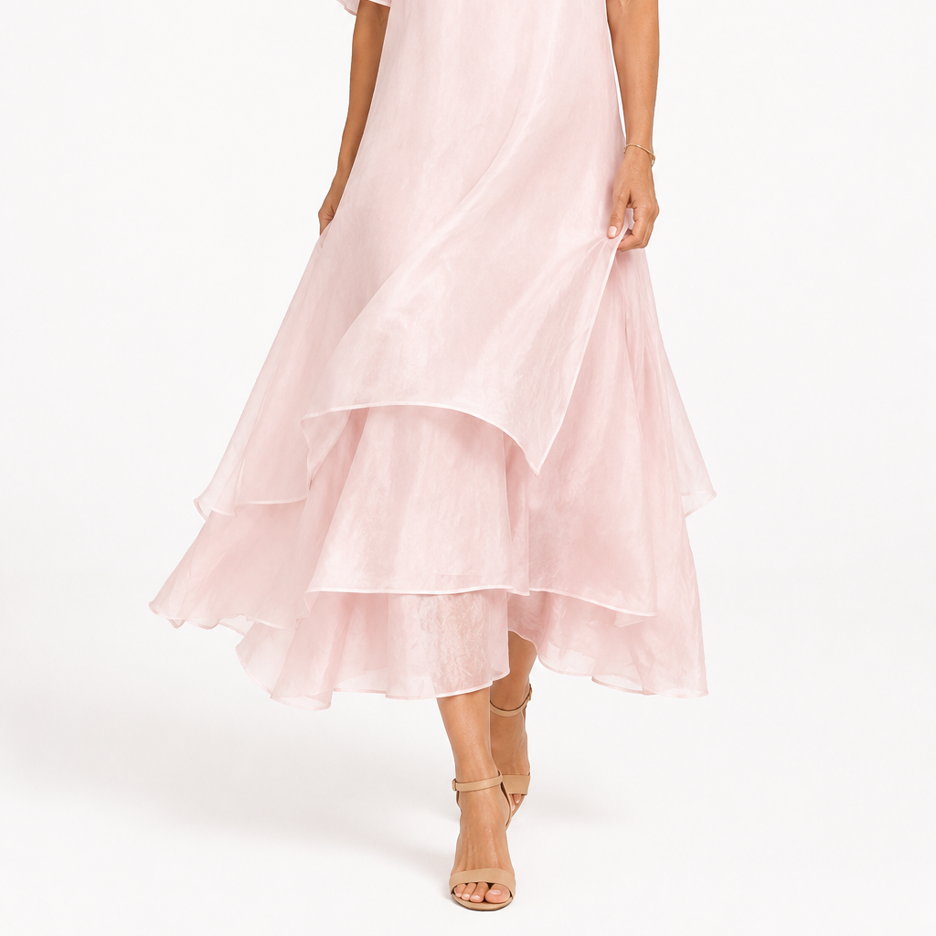 Women's Elegant Flowing Dress - Comfortable & Versatile