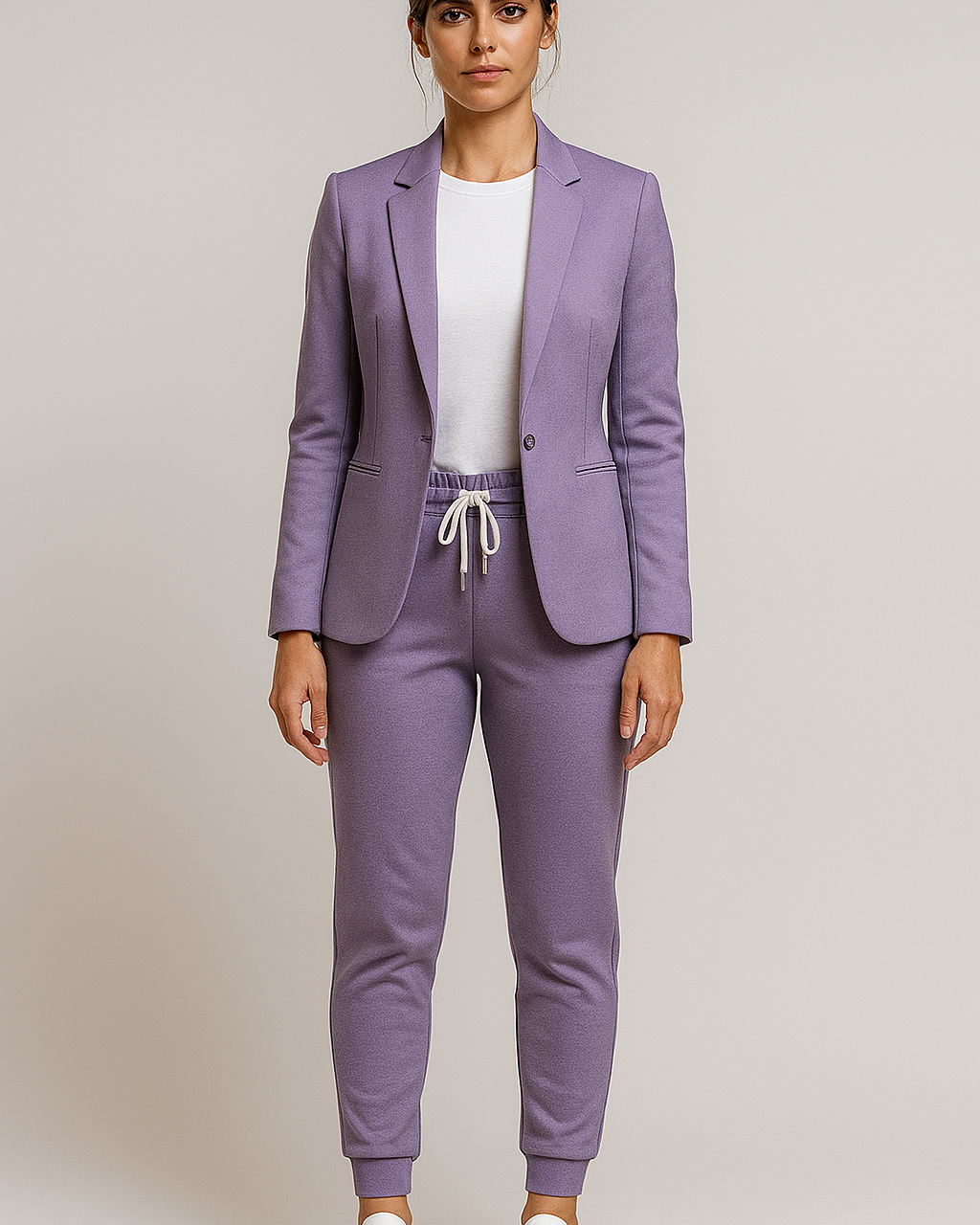 Amelie | Damen Blazer-Set med joggingbukser - - Amelie | Damen Blazer-Set med joggingbukser- €25 - {{ product_tags }