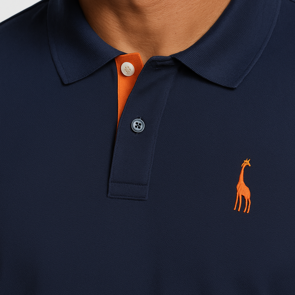 Men's Long-Sleeve Polo Shirt – Timeless Style and Everyday Comfort