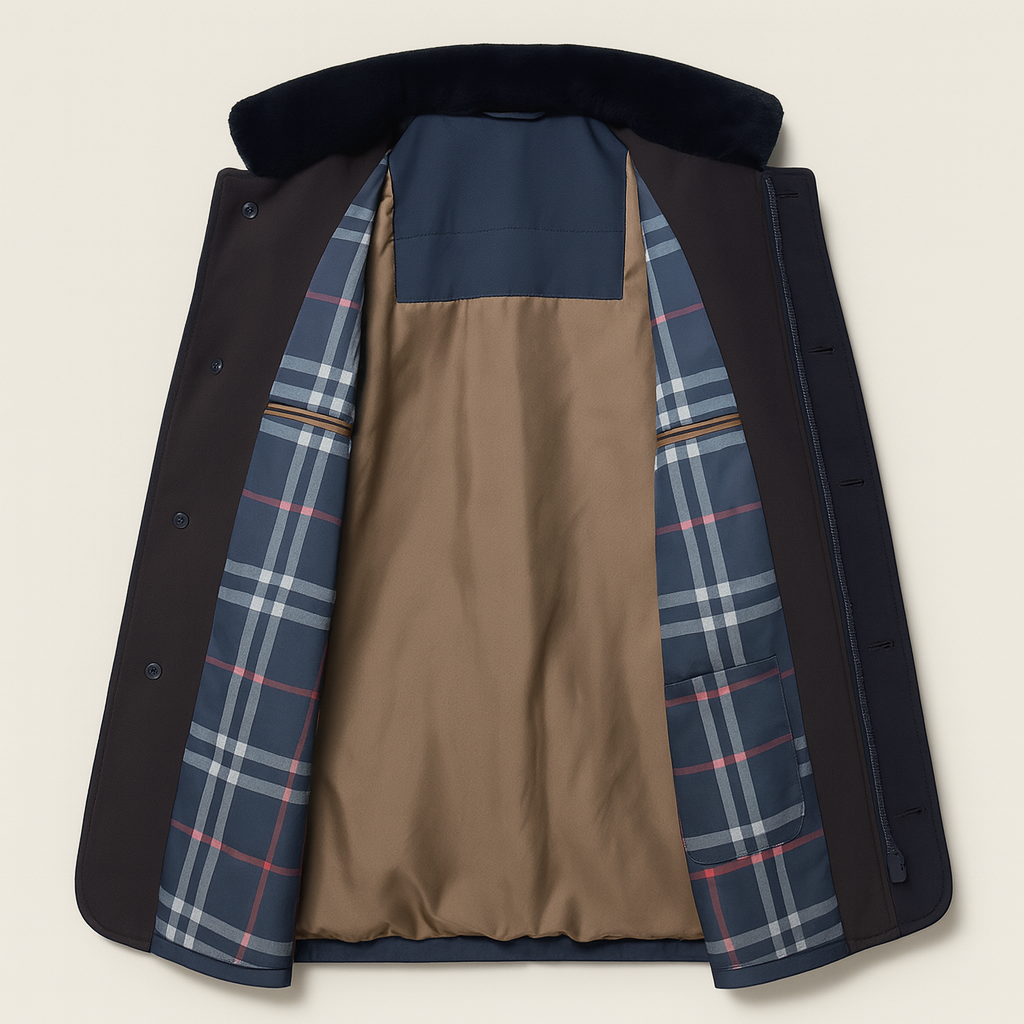 Danny | Veste à col vintage - Elégante et confortable