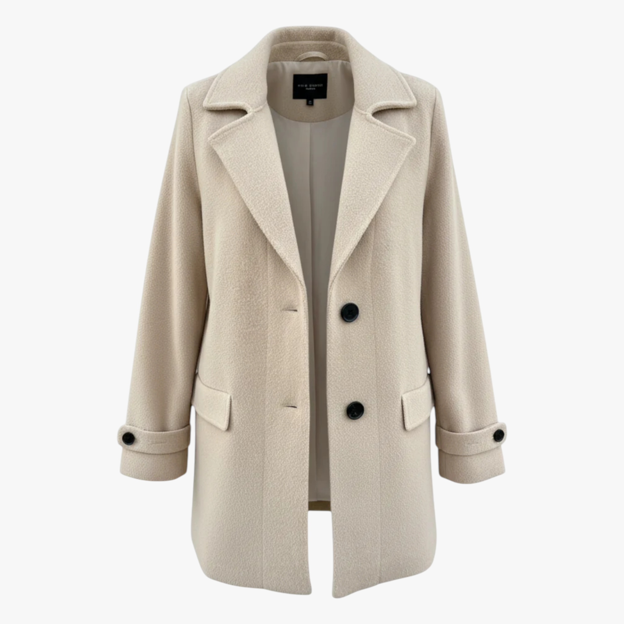 Women's Elegant Winter Jacket - Sleek, Cozy and Sophisticated