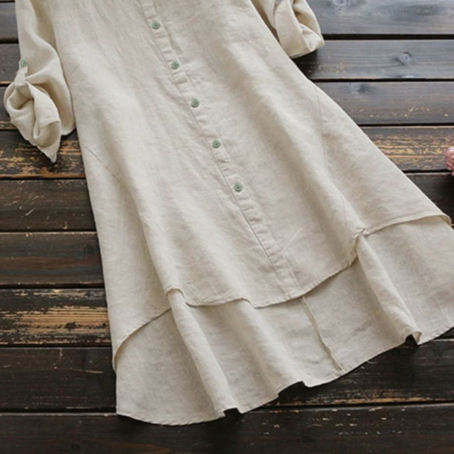 Women's Relaxed-Fit Shirt Dress