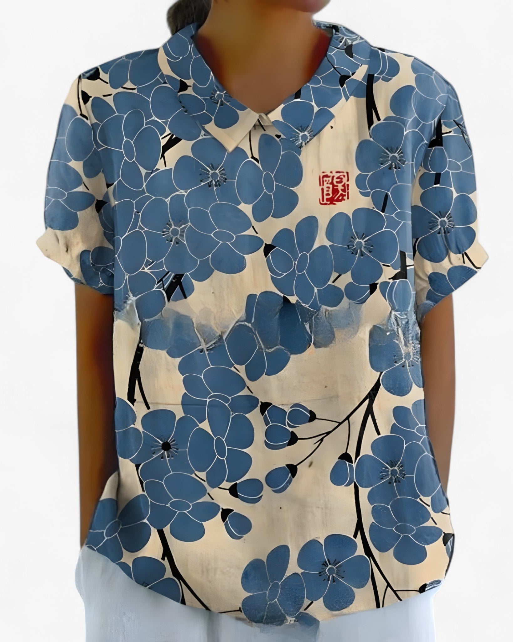 Bold Graphic Print Shirt
