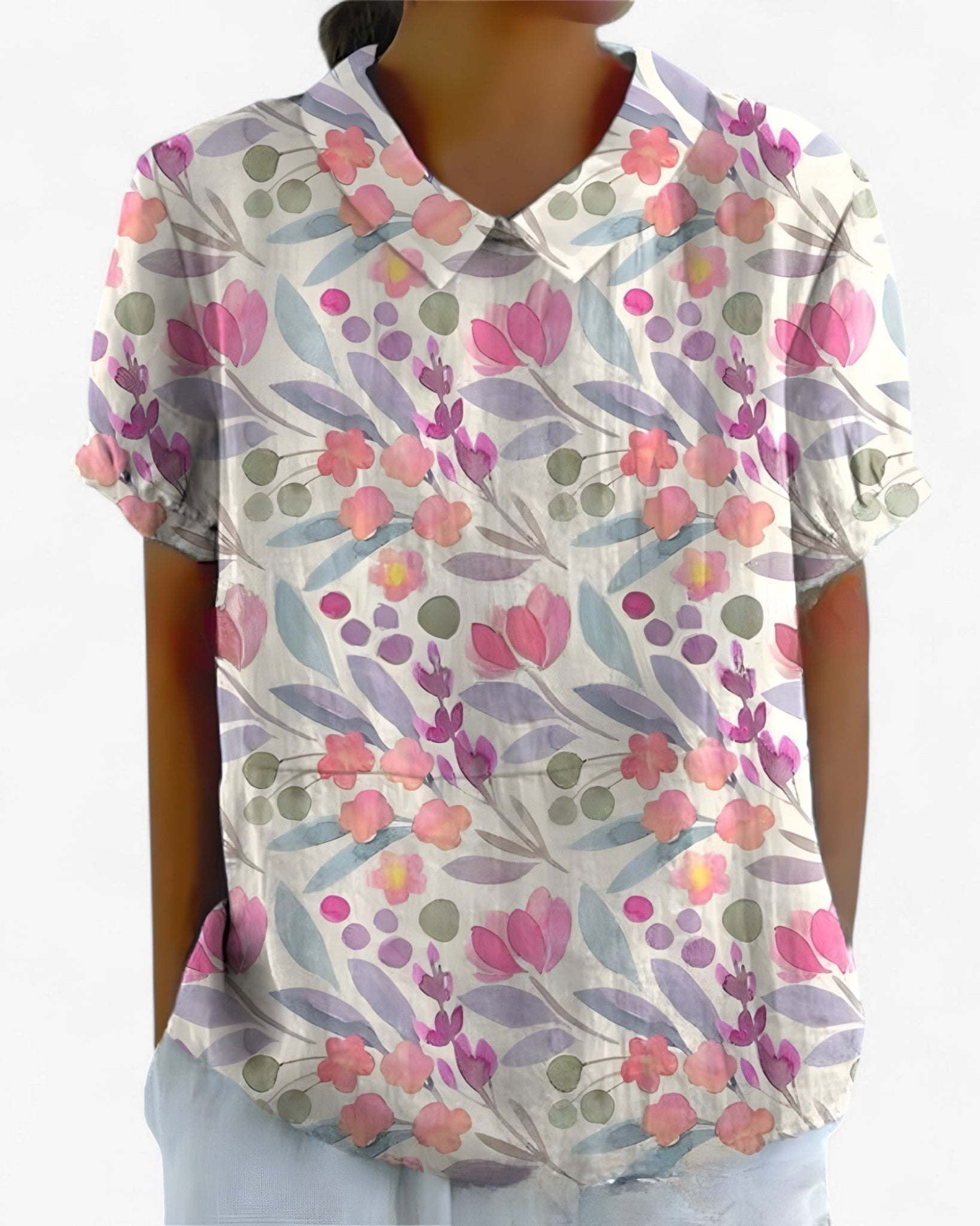 Bold Graphic Print Shirt