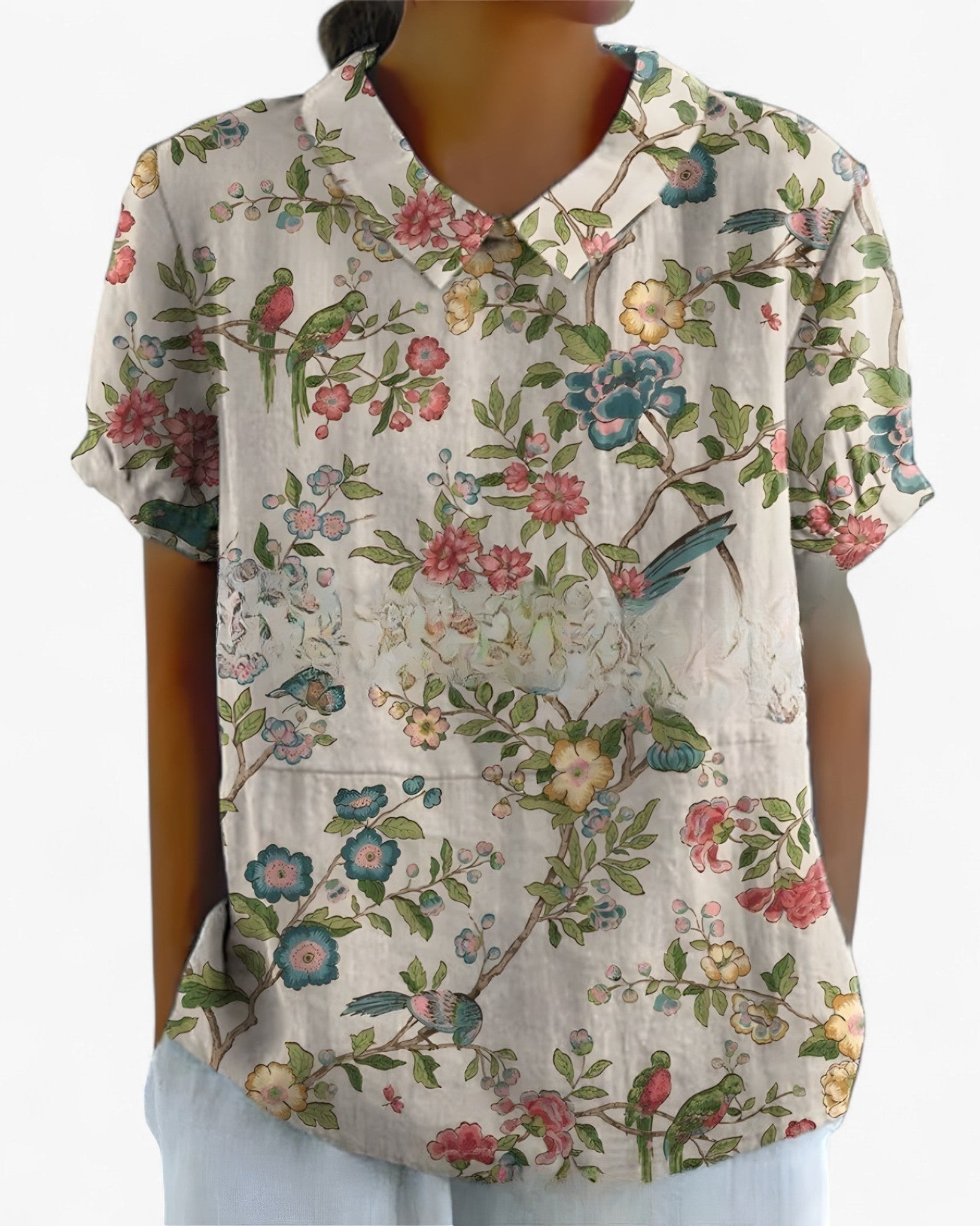 Bold Graphic Print Shirt