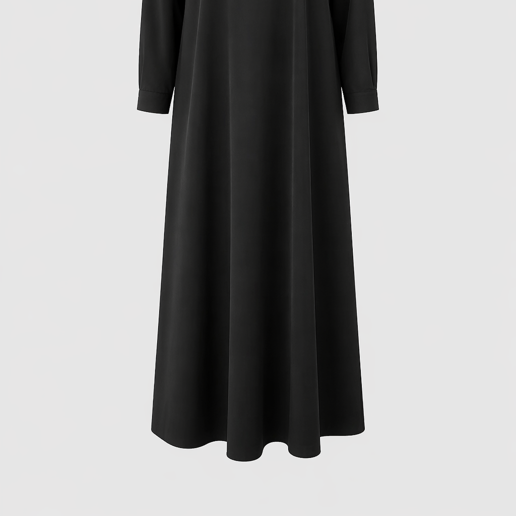 Devanna™ Elegant Flared Shirt Maxi Dress - Effortless Sophistication for Every Occasion