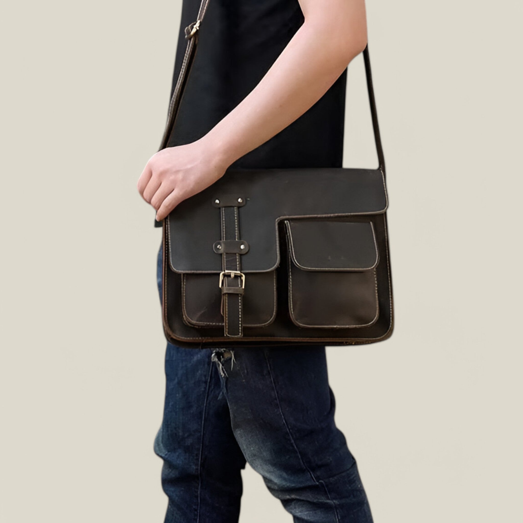 Eiden | Sac pour homme - Vintage et spacieux