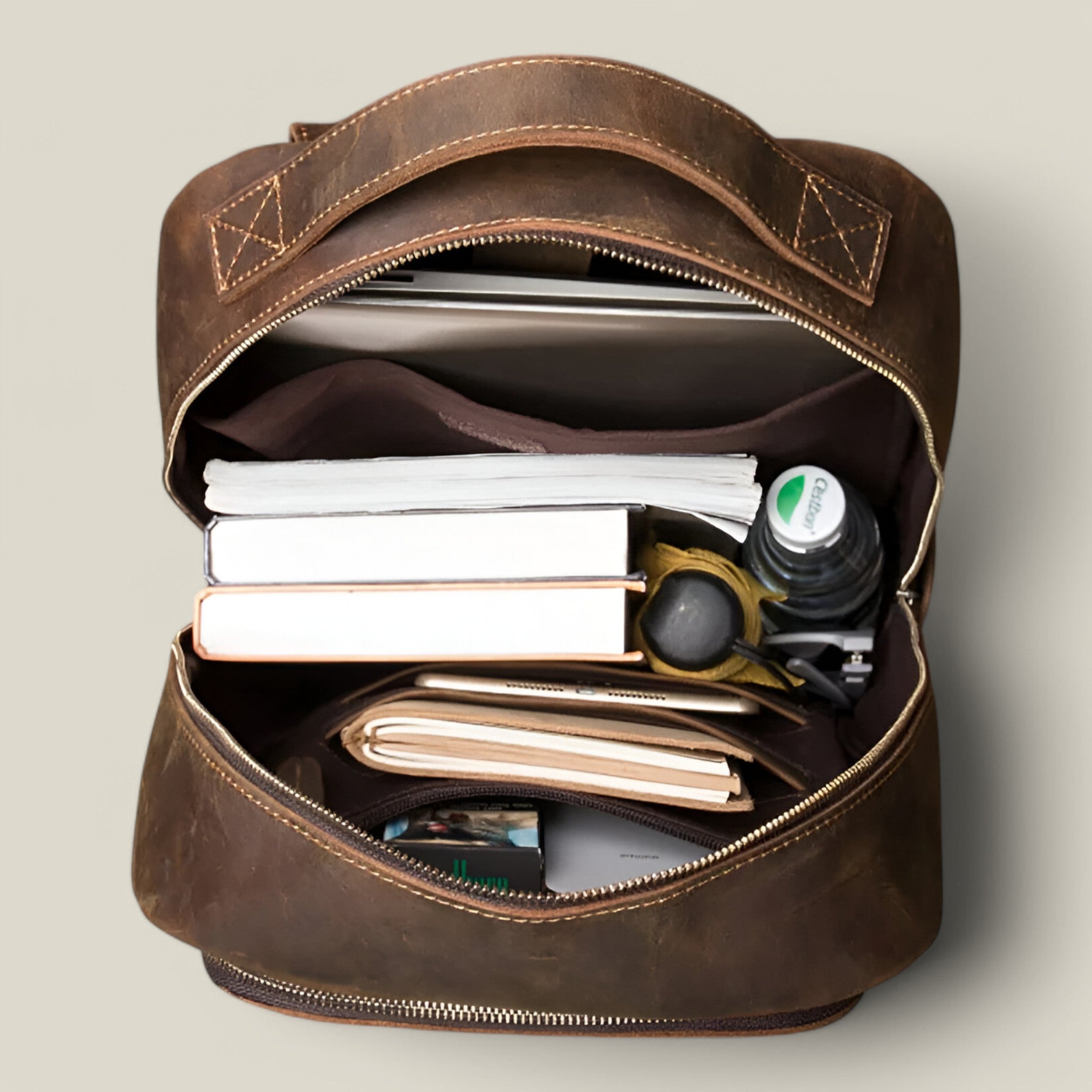 Wilmer | Sac à dos en cuir - Spacieux et durable