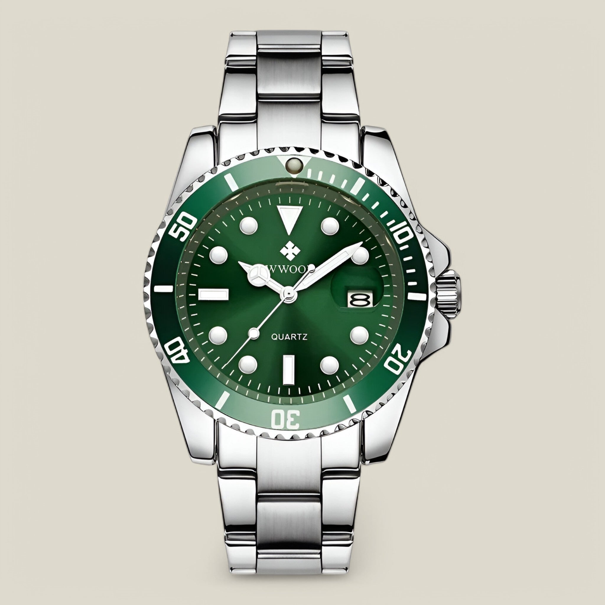 Maverick | Montre à quartz argent