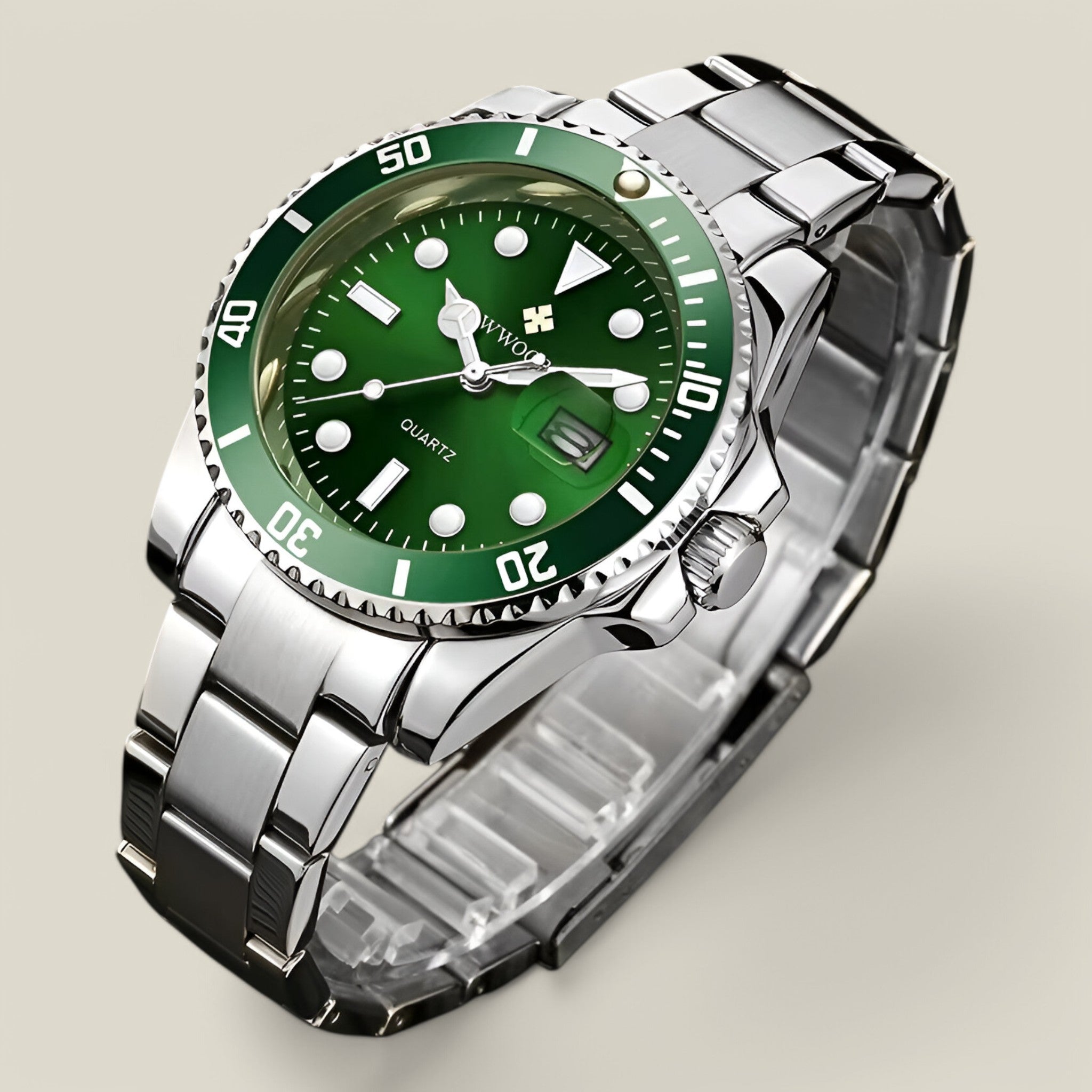 Maverick | Montre à quartz argent
