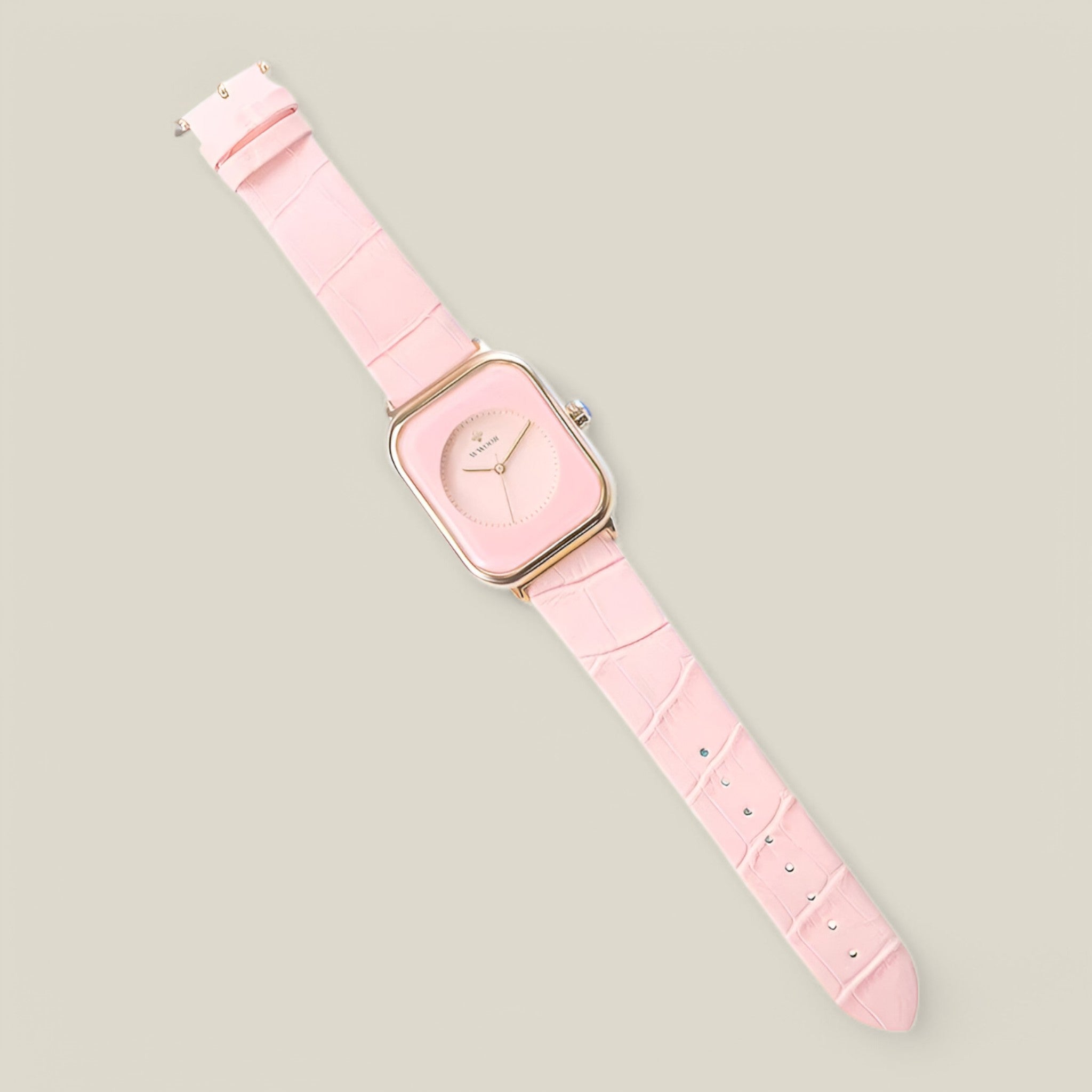 Collette | Montre carrée en cuir