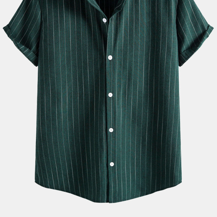 Men's Classic Regular-Fit Striped Shirt
