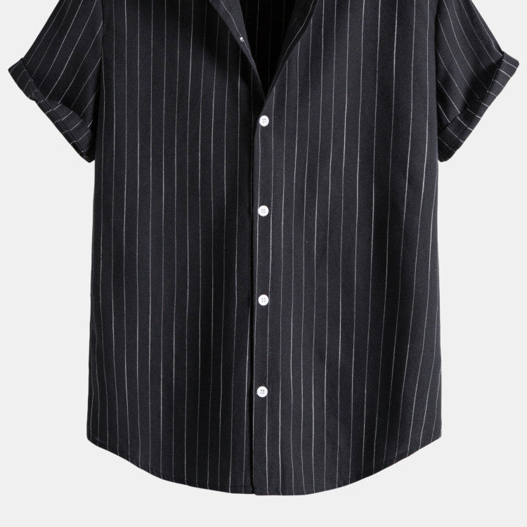 Men's Classic Regular-Fit Striped Shirt