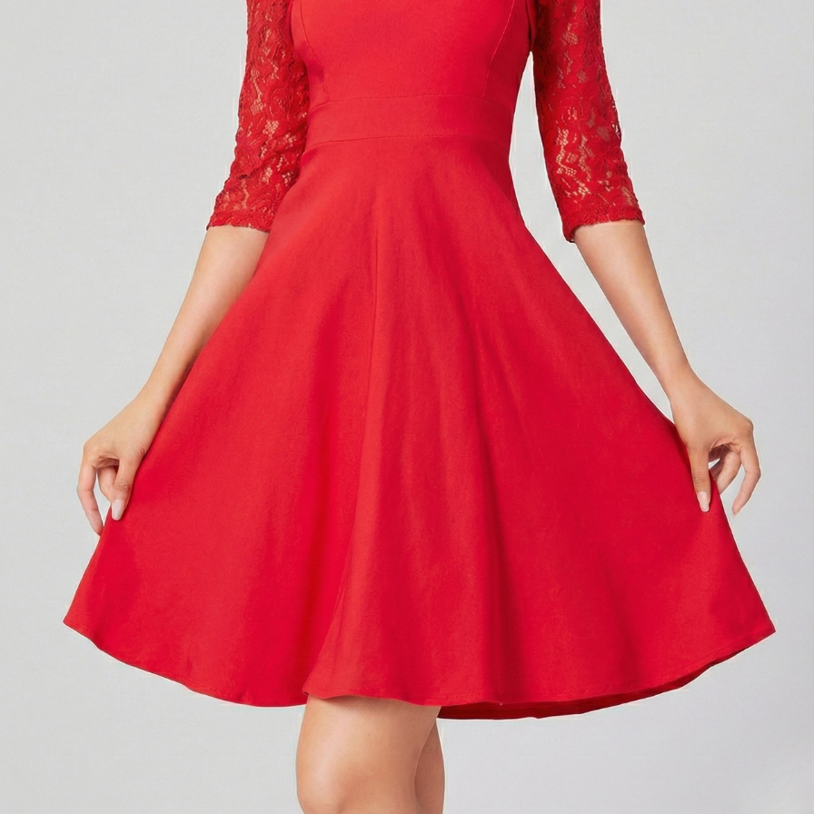 Women's Aurélia – Exquisite Lace Dress for Effortless Elegance