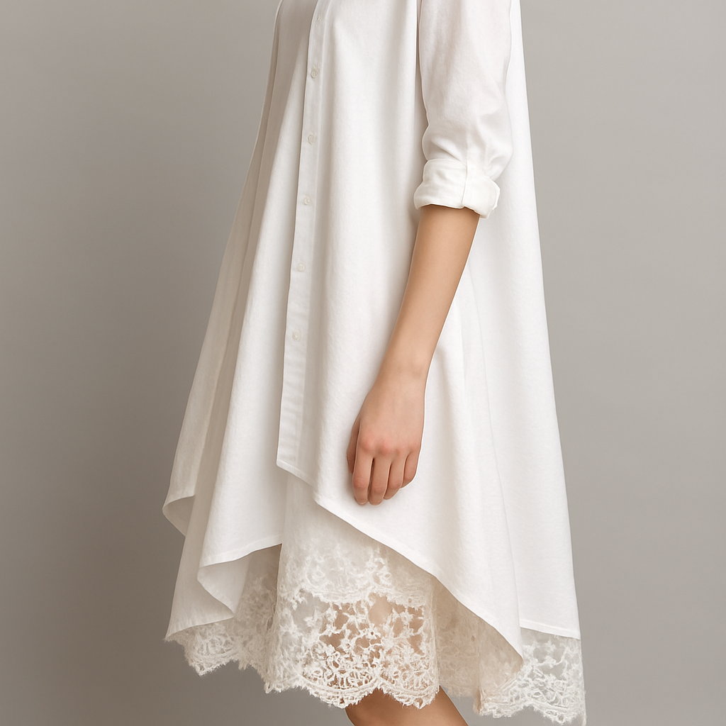 Aurora | Kvinders Elegant Boho Midi Kjole - - Kjoler - {{ product_tags }