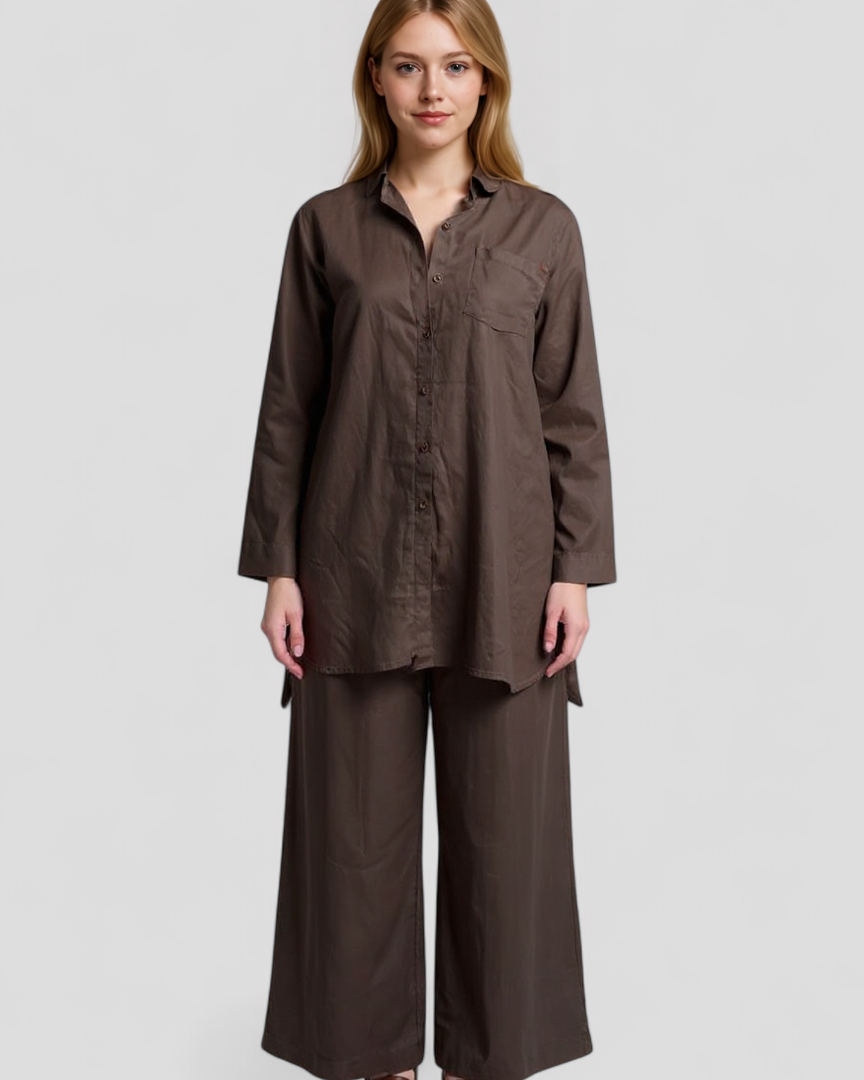 Gaile | Kvinders Elegant Linned Sæt - - Tøj sæt - {{ product_tags }